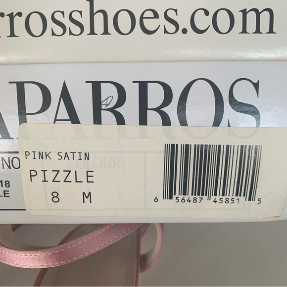 Caparros Womens Pink Pizzle Satin Peep Toe Casual Ankle Strap Sandals US 8 M NEW - Picture 9 of 9